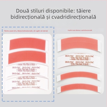 Patch pentru perucă: film adeziv dublu față, biologic, impermeabil și rezistent la transpirație, acoperire a scalpului, patch din dantelă pentru înlocuirea părului