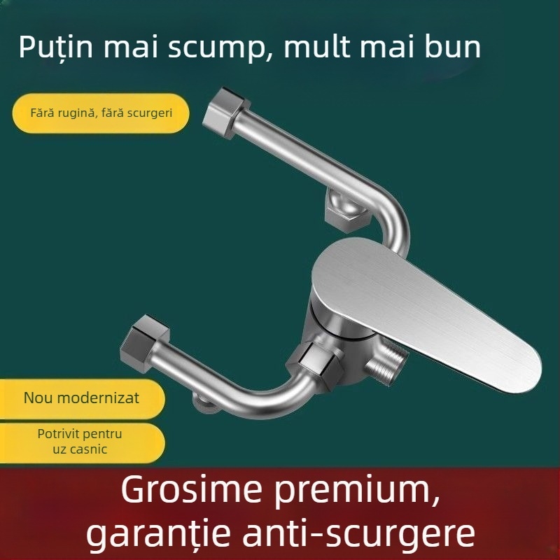 Supapă de amestec pentru boiler, disc ceramic, amestec pentru apă caldă și rece, montaj pe suprafață
