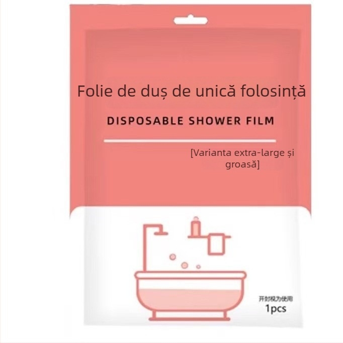 Film de baie de unică folosință pentru băi termale private — capac pentru cadă dublă de hotel, folie plastică îngroșată