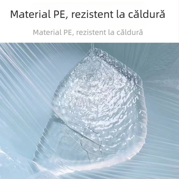 Sac de unică folosință pentru baie șezând, extra-large, gros, pentru baie cu șezut și baie de picioare, pungă din plastic