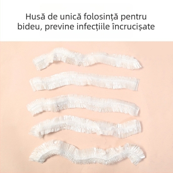 Sac de unică folosință pentru baie șezând, extra-large, gros, pentru baie cu șezut și baie de picioare, pungă din plastic