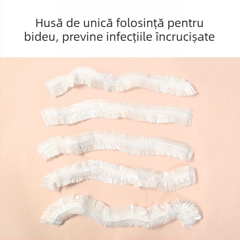 Sac de unică folosință pentru baie șezând, extra-large, gros, pentru baie cu șezut și baie de picioare, pungă din plastic