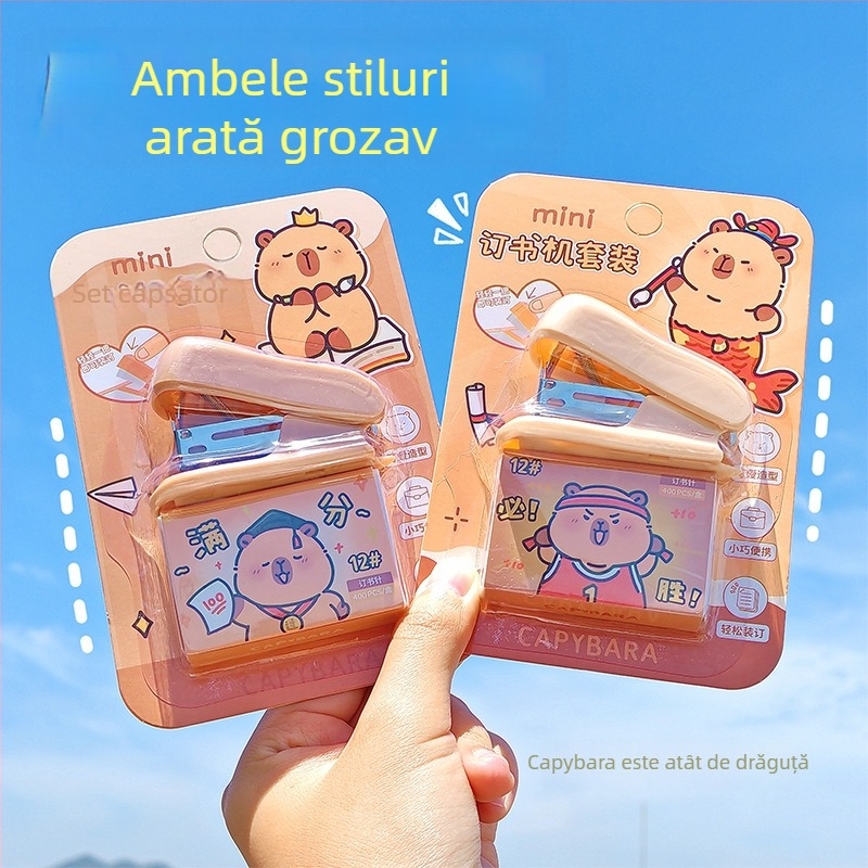 Capsator mic pentru studenți, aparat compact de legare pentru uz casnic