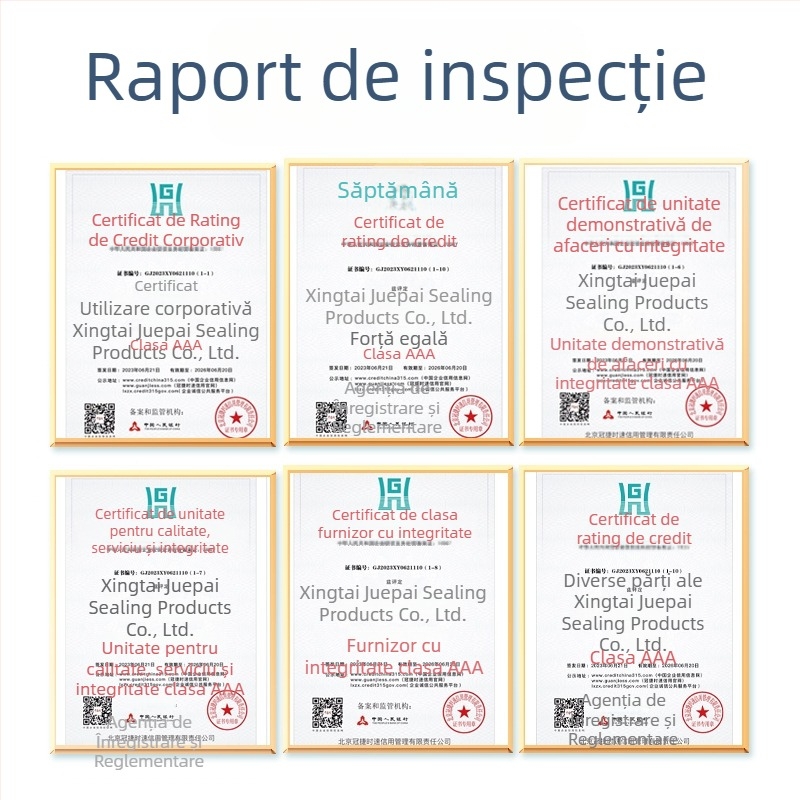 DTO Etanșare de ulei nitrilic cu schelet, garnitură din cauciuc fluorinat, cu două buze, seria TC/TG a etanșărilor de ulei