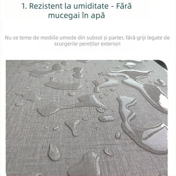 Panou de perete din fibre de bambus, impermeabil, decor interior, panouri PVC pentru tavan și perete, montaj auto