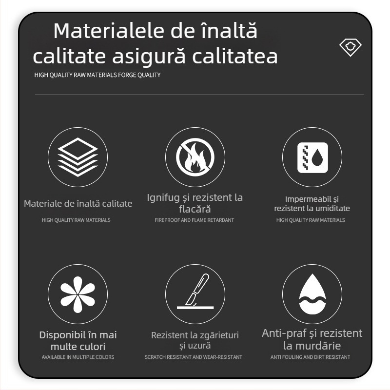 Panouri de perete integrate, rezistente la zgârieturi și uzură, panouri Ice-Fire pentru pereți, panouri de separare pentru baie, decor pentru peretele din spatele televizorului, rezistente la apă