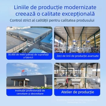 Panou exterior de izolare termică și decorativ pentru fațadă, cu vată de rocă, personalizabil