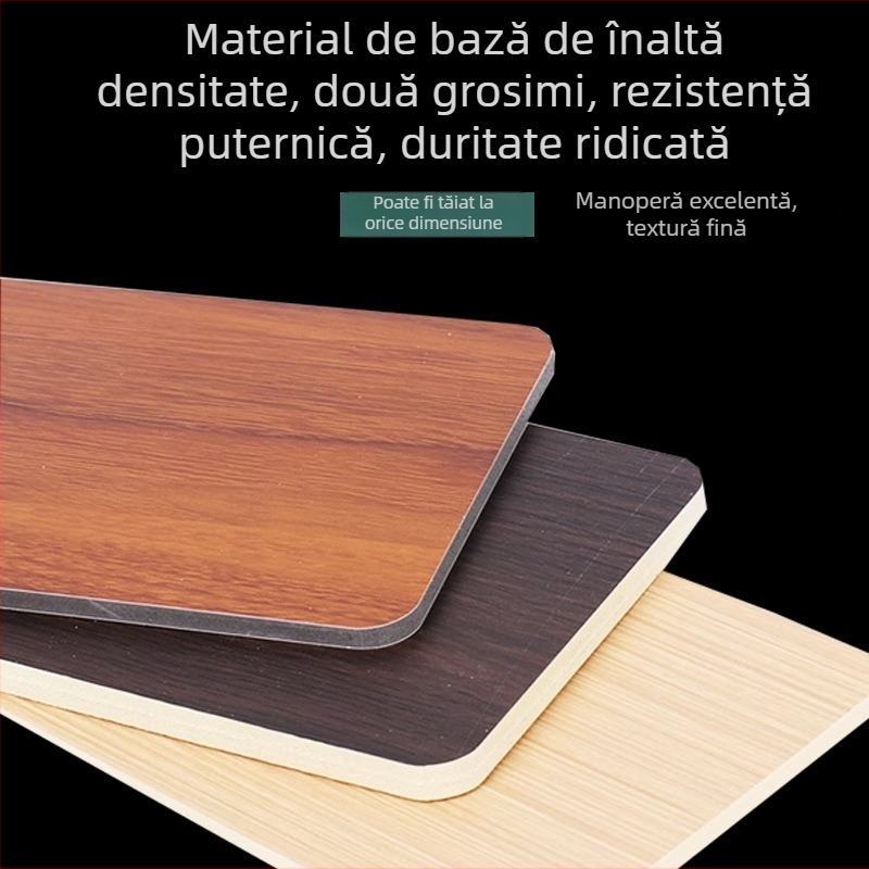 Panou decorativ din bambus și lemn pentru pereți interiori și fundal TV, fără cusături