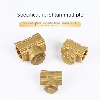 Supapă Rifeng din cupru, cu sens invers, diafragmă, 1 inch, flux drept