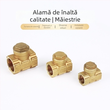 Supapă Rifeng din cupru, cu sens invers, diafragmă, 1 inch, flux drept