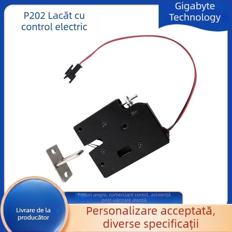 P202 Încuietoare electromagnetică inteligentă pentru dulapuri expres, dulapuri de depozitare și automate de vânzare cu ruj