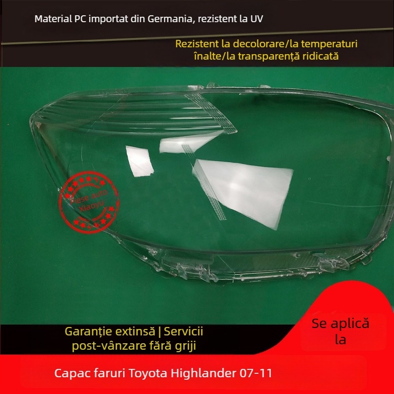 Capac de far Toyota Highlander (2007–2011), carcasă frontală