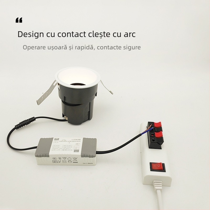 Cleme de test LED pentru linia de îmbătrânire, patru poziții 4P