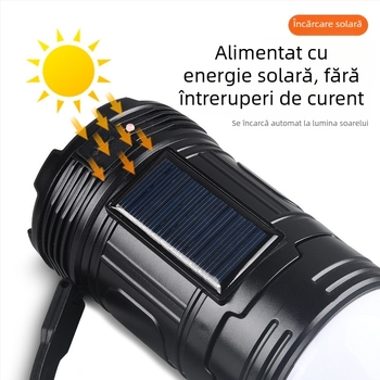 Lampa LED pentru camping în aer liber Hui Hong, reîncărcabilă USB, durată mare a bateriei, luminozitate ridicată, portabilă