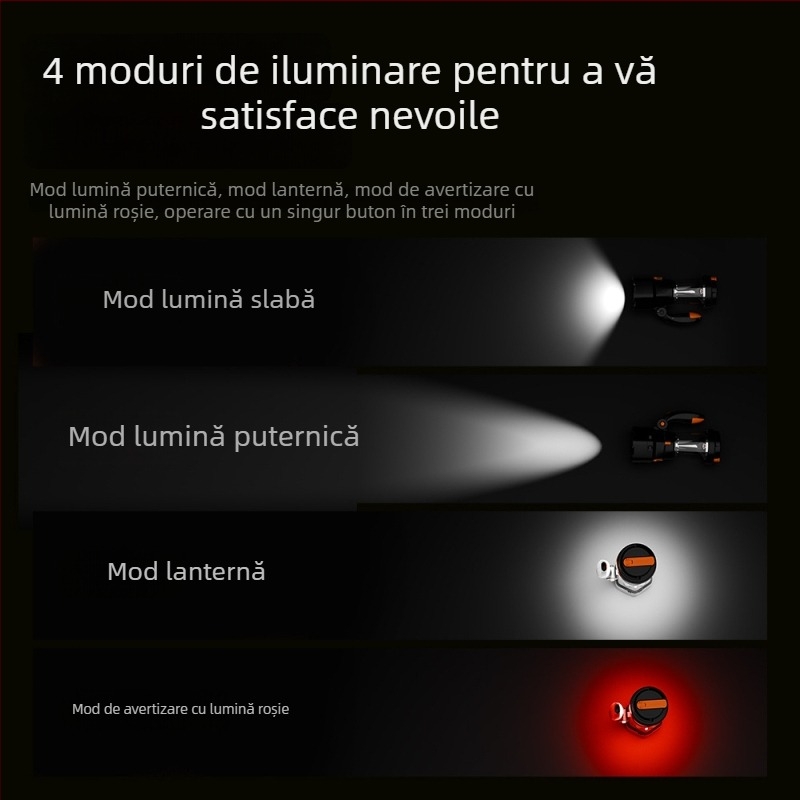 Lanterne LED de urgență pentru camping, cu încărcare manuală, radio și alarmă, portabilă