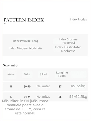 Sinnan set Bluza cu guler rotund și fustă în linie A, cu broderie decupată, în stil franțuzesc SN8731