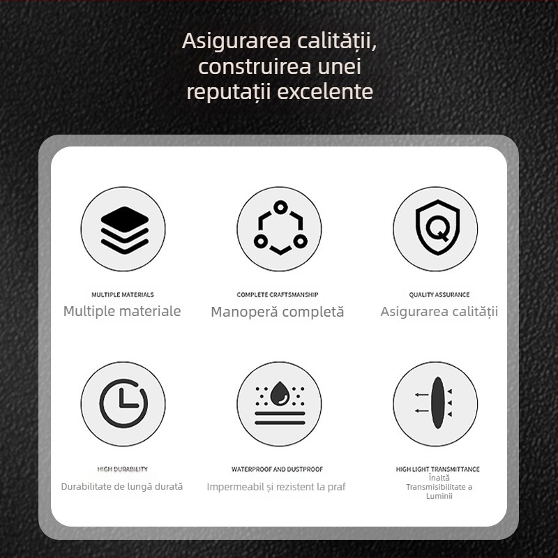 Abajur mat din policarbonat pentru iluminare LED liniară, bandă dreptunghiulară, capac pentru dulap din plastic, personalizabil