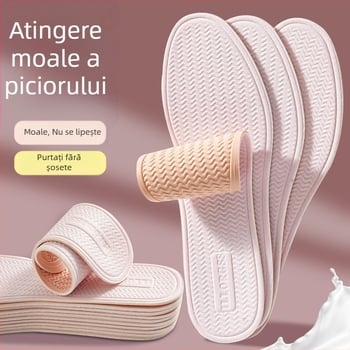 Tălpi de vară ultra-subțiri, respirabile, din latex, pentru bărbați și femei, ușoare, antiderapante, absorbante la transpirație