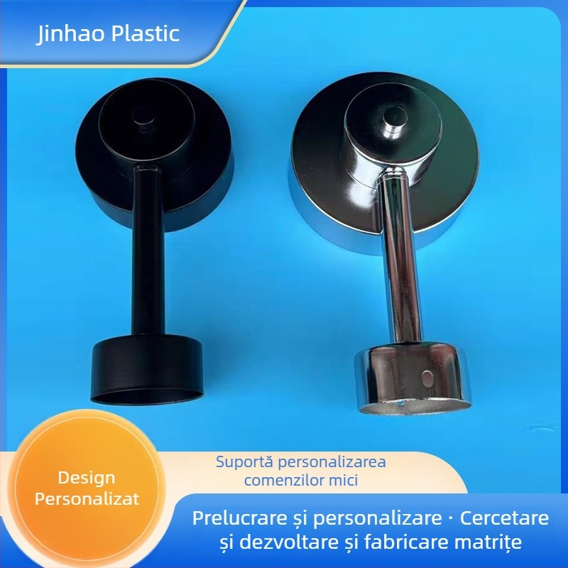 Lampă cilindrică din acril pentru perete, 360° iluminare, pentru cutie de iluminat circulară — capace de capăt și hardware