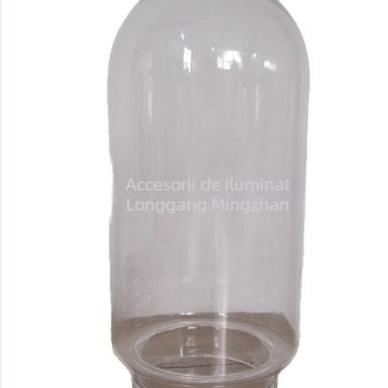 HY-2287 Abajur cilindric din plastic transparent pentru lampă LED tip porumb