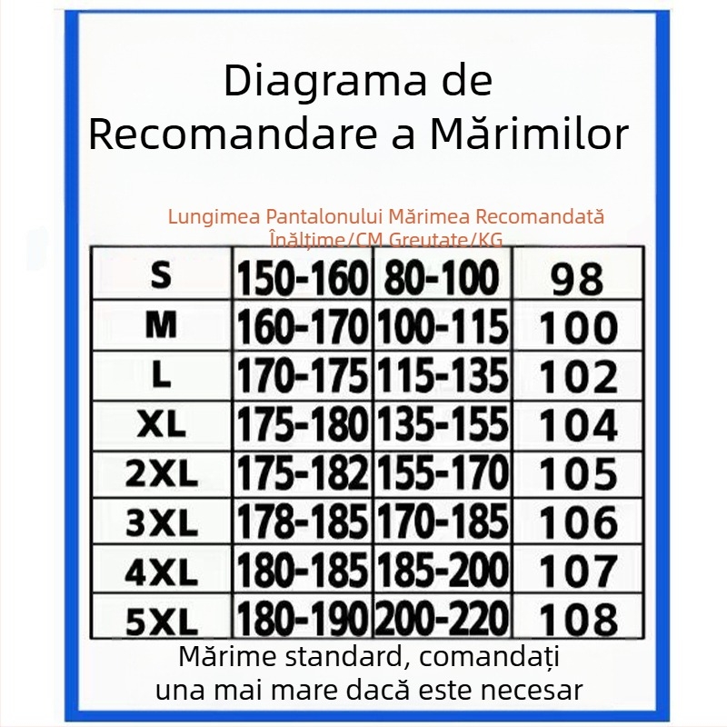 Jeanși bărbătești cu croială dreaptă, negri, croială lejeră, mărime mare HK9522