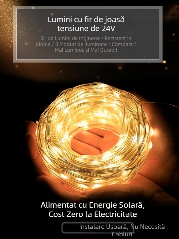 Bandă LED cu două rânduri – ultra-luminoasă, schimbare în trei culori, 220V iluminare decorativă pentru tavan, impermeabilă pentru exterior
