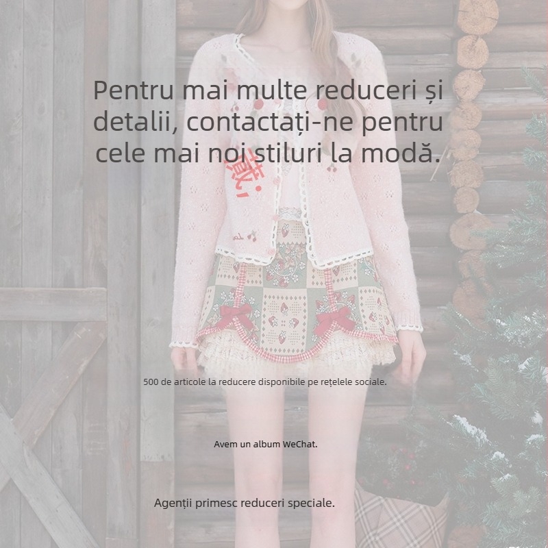 Rochie tricotată fără mâneci, patchwork, decolteu dublu, primăvara 2026