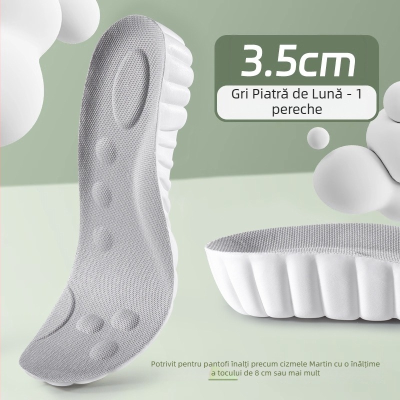 Talpă EVA pentru creșterea înălțimii, pantofi sport, talpă completă, unisex, model 7039