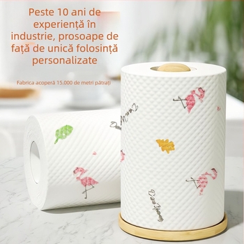 Cârpe de bucătărie de unică folosință, utilizare dublă pentru ud și uscat, din material nețesut, fără ulei