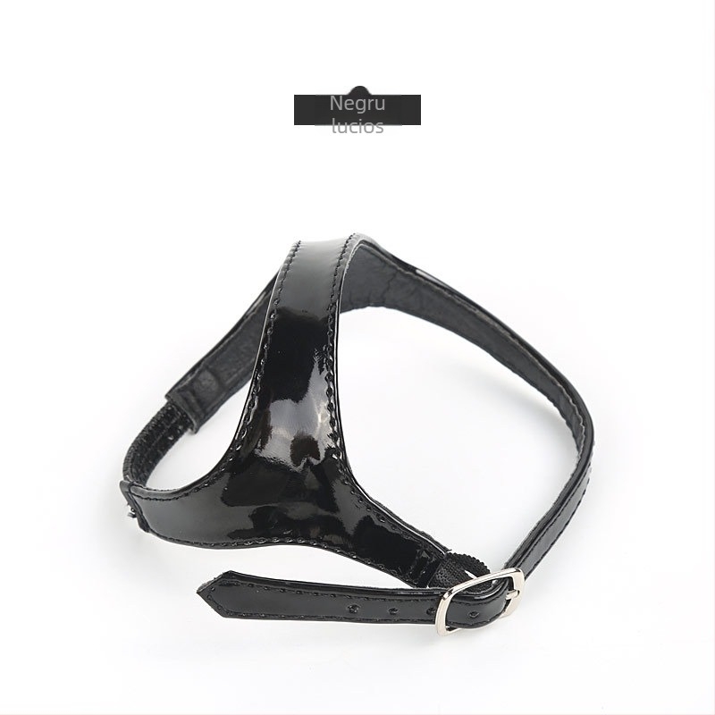 Pantofi de damă din piele, cu șireturi la gleznă și curea — accesoriu antiaderent pentru toc