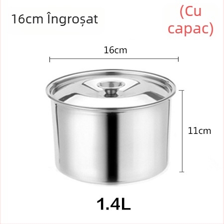 Recipient din oțel inoxidabil pentru ulei, cu capac, bucătărie, rezistent la temperaturi înalte, cu filtru pentru reziduuri de ulei