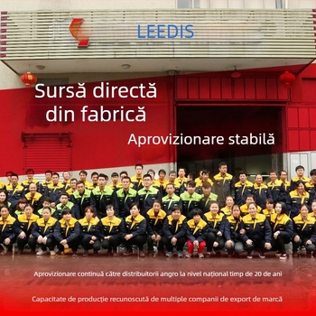 LEADS 304 oțel inoxidabil — magnet pentru ușă cu suport integrat, anti-coliziune, finisaj periat, magnet de podea pentru mobilier