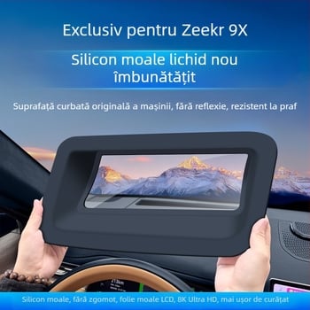 Acoperire de protecție HUD Zeekr 9X pentru consola centrală – accesorii interior auto