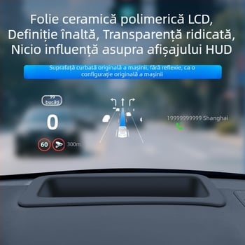 Acoperire de protecție HUD Zeekr 9X pentru consola centrală – accesorii interior auto