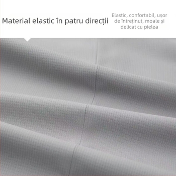 Nou sacou casual pentru bărbați, prietenos cu pielea, protecție UV, croială Slim Fit, elasticitate în patru direcții, rever notch, îmbrăcăminte de primăvară pentru afaceri