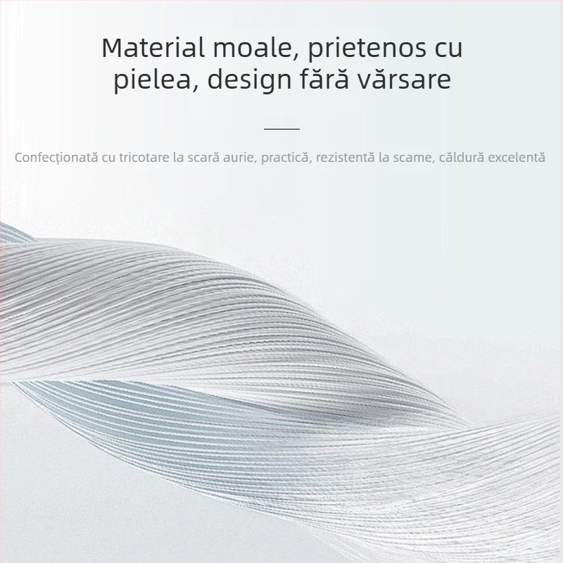 Fular mare din blană artificială de vulpe pentru femei, guler călduros din blană cu motive fulgi de zăpadă