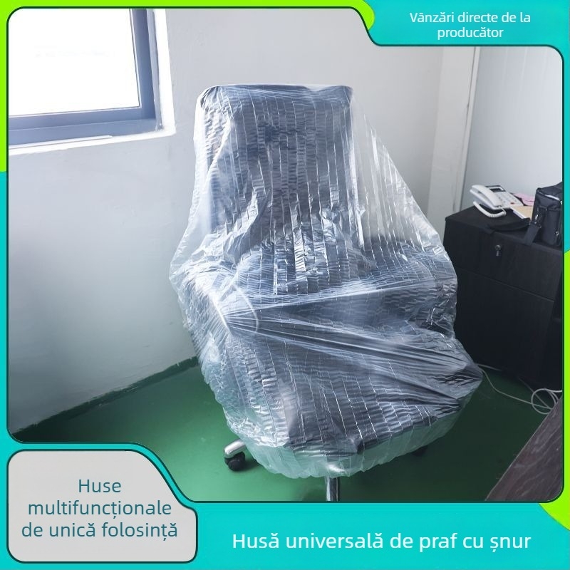 Husă pentru canapea și pat, universală, cu margine elastică, potrivită pentru toate sezoanele, îngroșată, protecție împotriva prafului și impermeabilă.