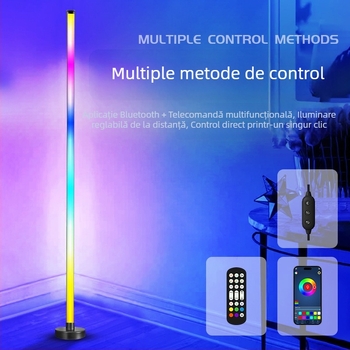 Lampă de colț RGB, iluminare ambientală, design DIY modular, lampă pentru dormitor, alimentare USB, control prin aplicație