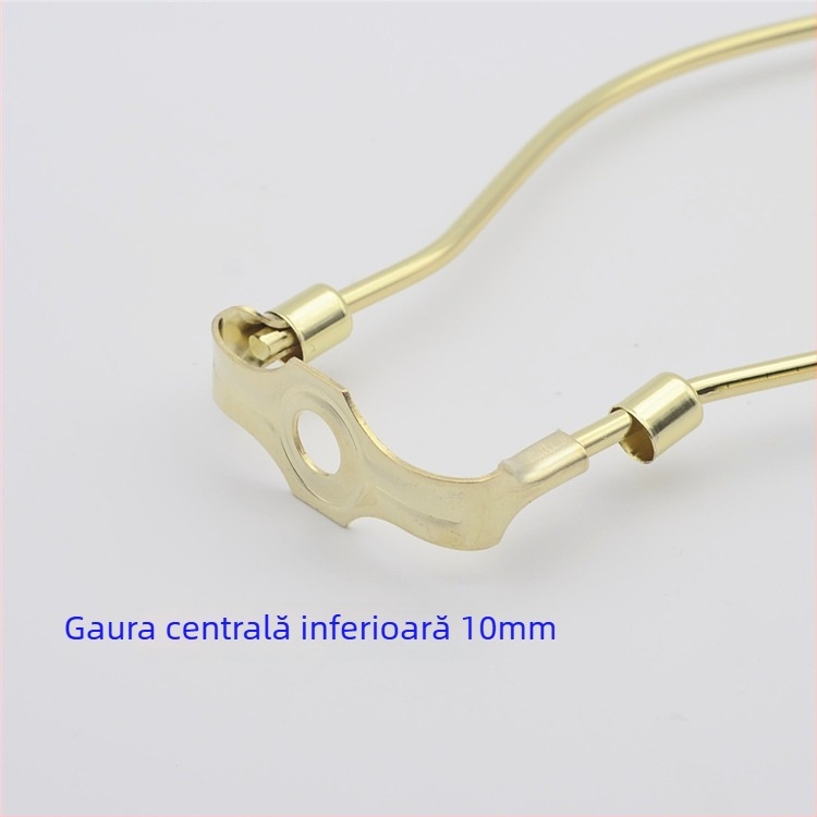 Lampa de cristal cu suport cromat în formă de coarne și suport Harvard, suport pentru abajur, accesorii DIY iluminat