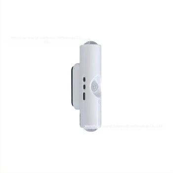 Lampă de perete cu senzor de mișcare, culoare multicoloră, reîncărcabilă, lampă de noapte în formă de deal, cu efect ambiental de ochi de pisică dublu