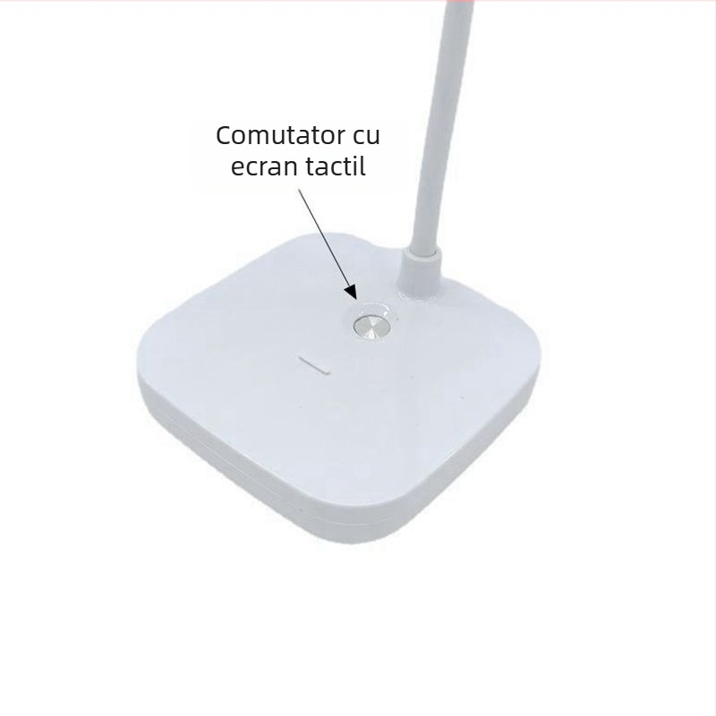 Lampă LED pentru birou, pentru studiu, alimentată prin USB, pliabilă, protecție a ochilor, lampă de noapte compactă pentru camera studenților