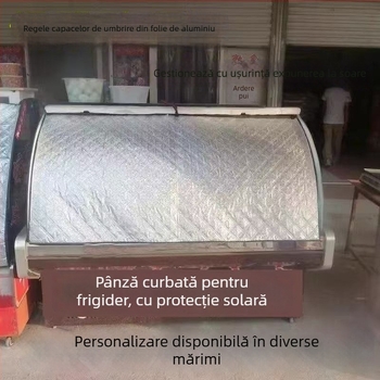 Husă de protecție din PVC pentru aer condiționat, frigidere și congelatoare – protecție împotriva prafului, impermeabilă, protecție solară și izolație termică
