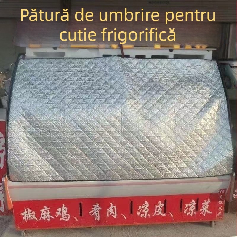 Husă de protecție din PVC pentru aer condiționat, frigidere și congelatoare – protecție împotriva prafului, impermeabilă, protecție solară și izolație termică