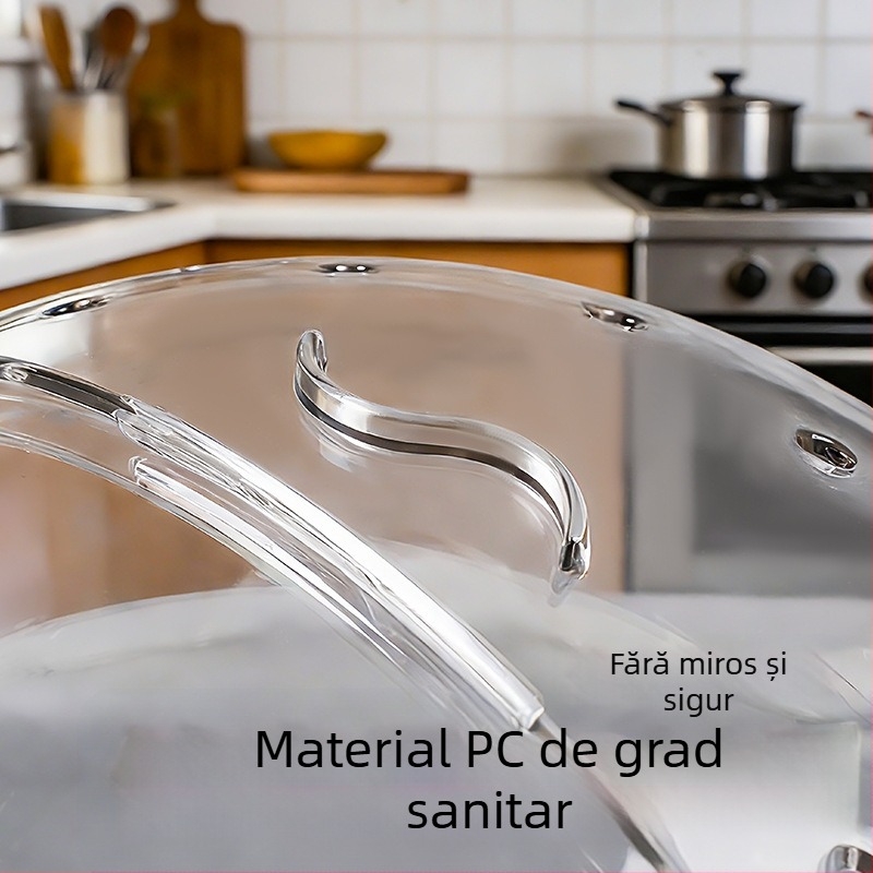 Capac nou pentru microunde uz casnic - capac premium pentru conservarea alimentelor, capac anti stropire pentru încălzire, accesoriu de bucătărie