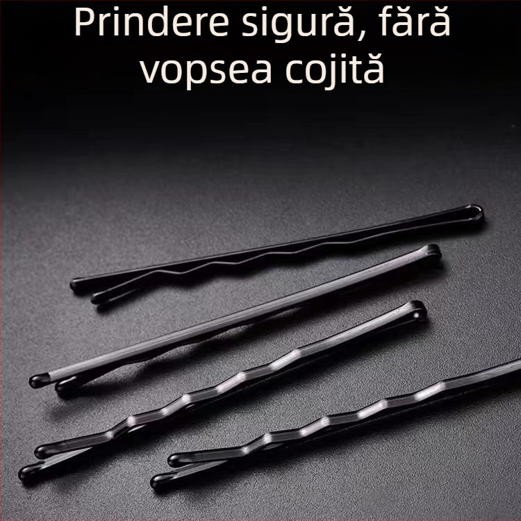 Clip de păr cu un singur braț, pentru artiștii de makeup, gros și solid, negru