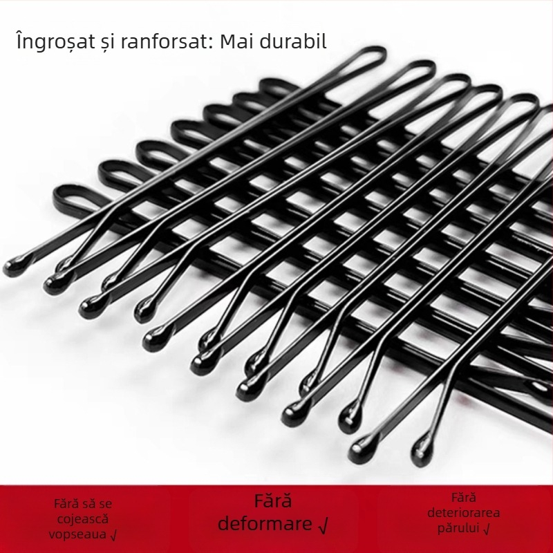 Clip de păr cu un singur braț, pentru artiștii de makeup, gros și solid, negru