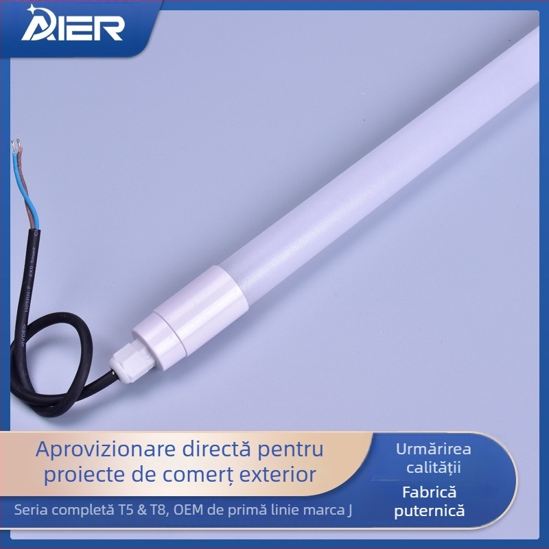 Tubă LED T8 IP65 impermeabilă pentru frigidere, lungimi 0.6 m, 0.9 m sau 1.2 m