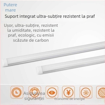 Lampa LED de purificare cu suport integrat, impermeabilă la umezeală și praf, compatibilă cu intrare DC/AC 12V/24V/36V/220V