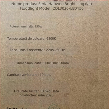 Proiector LED Sunshine 50W–200W pentru iluminat industrial și minier, IP65 rezistent la apă, luminozitate înaltă