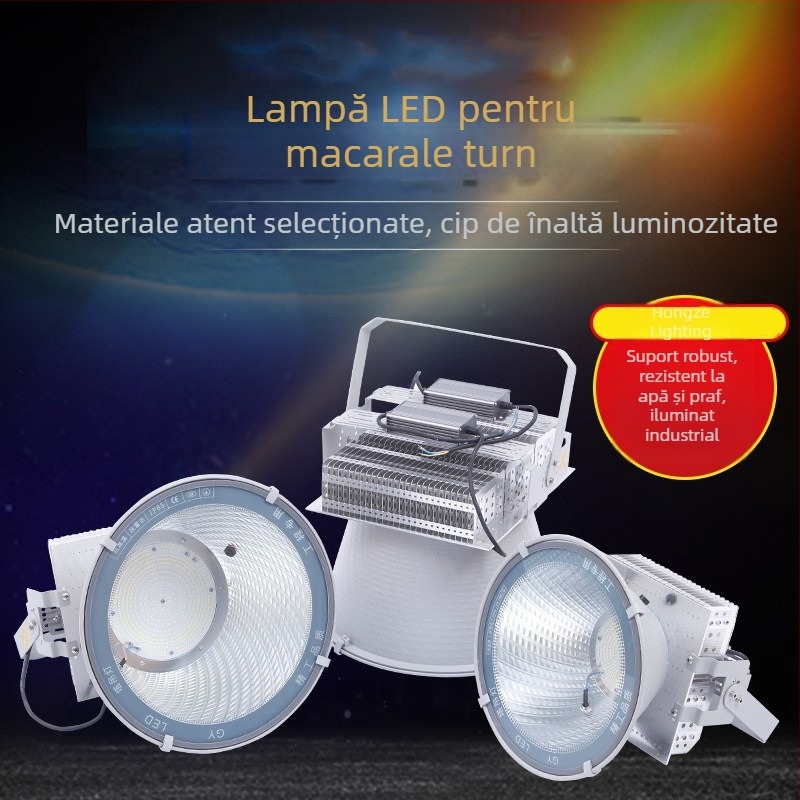 Lumină LED pentru macaraua de turn, exterior, 500W/1000W, iluminat șantier și stadion